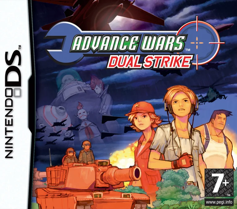 Box front for Advance Wars: Dual Strike on Nintendo DS (Europe)