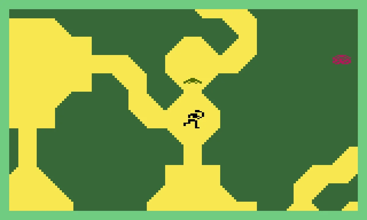 Gameplay screenshot for Advanced Dungeons & Dragons Cartridge on Mattel Intellivision (Region not specified)