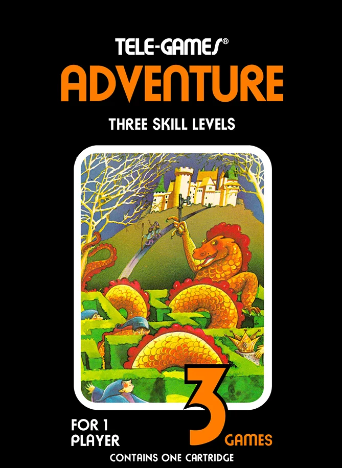Box front for Adventure on Atari 2600 (North America)