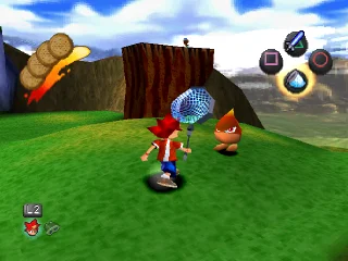 Gameplay screenshot for Ape Escape on Sony Playstation (Region not specified)
