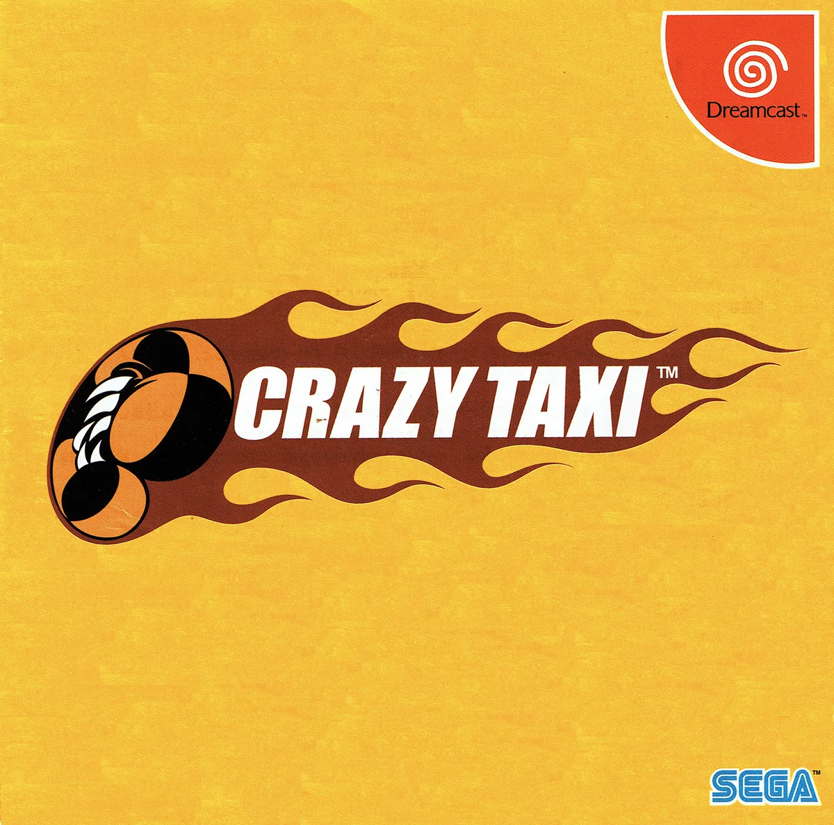 Box front for Crazy Taxi on Sega Dreamcast (Japan)
