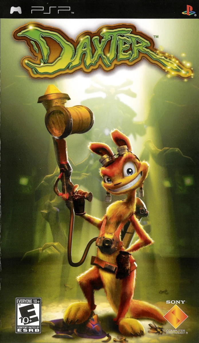 Box front for Daxter on Sony PSP (North America)