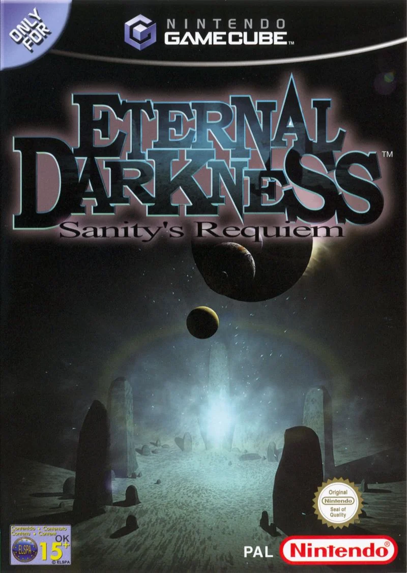 Box front for Eternal Darkness: Sanity's Requiem on Nintendo GameCube (Europe)