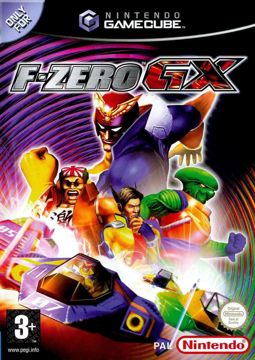 Box front for F-Zero GX on Nintendo GameCube (Europe)
