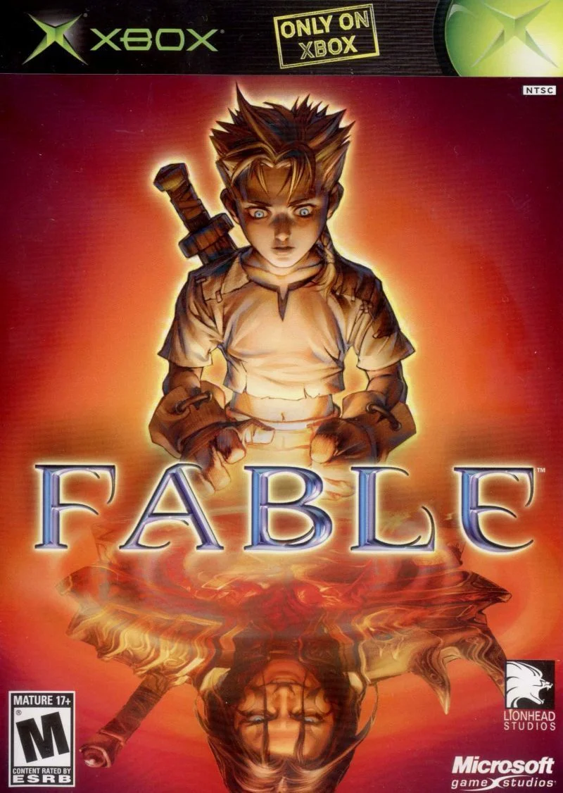 Box front for Fable on Microsoft Xbox (North America)