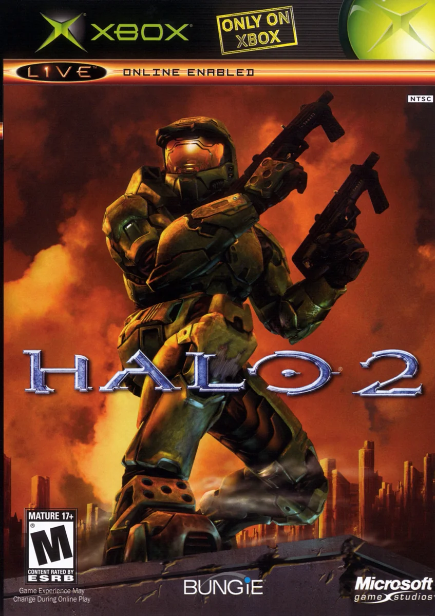 Box front for Halo 2 on Microsoft Xbox (North America)