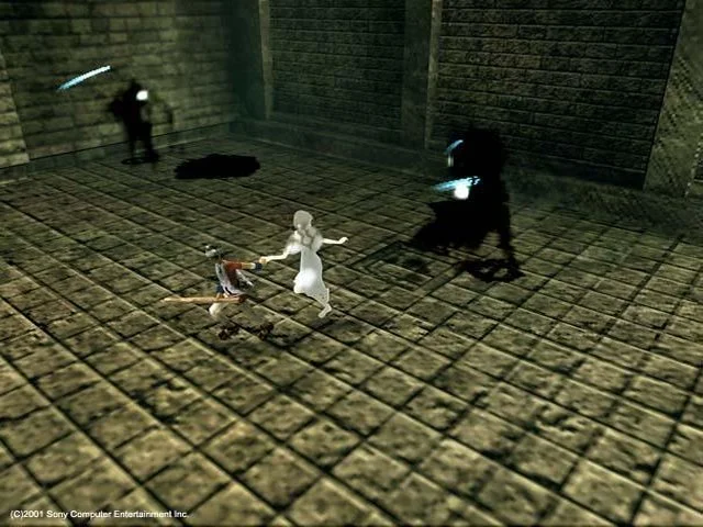 Gameplay screenshot for ICO on Sony Playstation 2 (Region not specified)