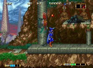 Gameplay screenshot for Magician Lord on SNK Neo Geo AES (North America)