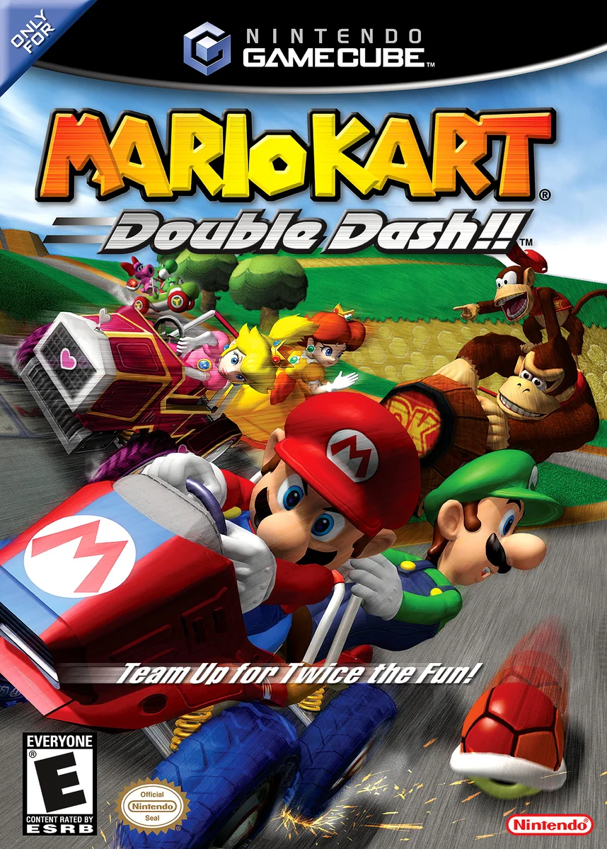 Box front for Mario Kart: Double Dash!! on Nintendo GameCube (North America)
