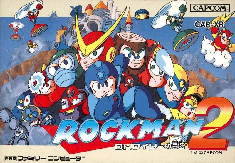 Box front for Mega Man 2 on Nintendo Entertainment System (Japan)