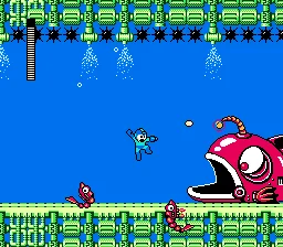 Gameplay screenshot for Mega Man 2 on Nintendo Entertainment System (World)
