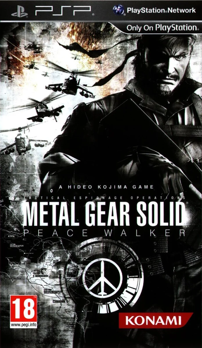 Box front for Metal Gear Solid: Peace Walker on Sony PSP (Europe)
