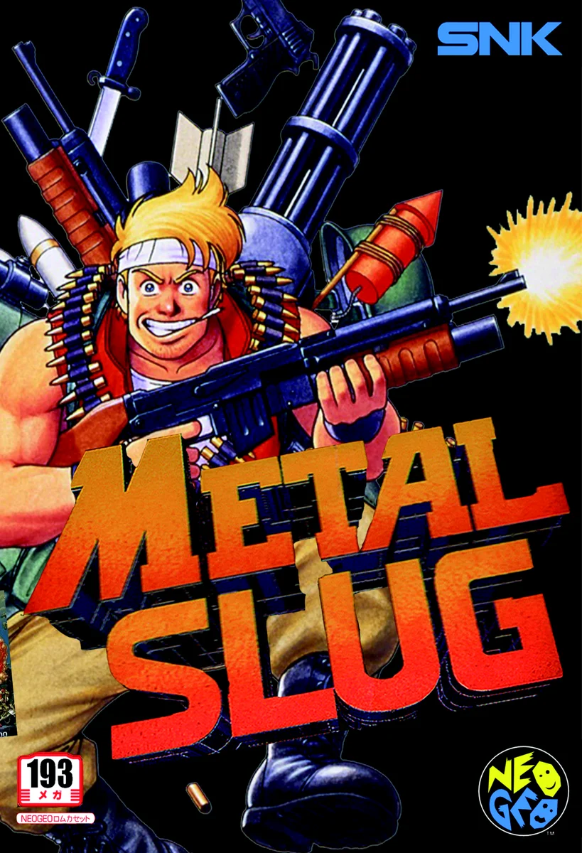 Box front for Metal Slug on SNK Neo Geo AES (Japan)