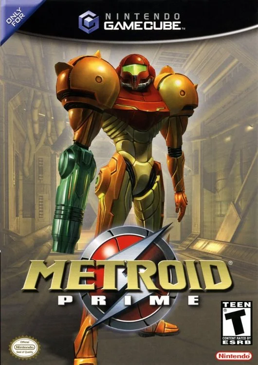 Box front for Metroid Prime on Nintendo GameCube (North America)