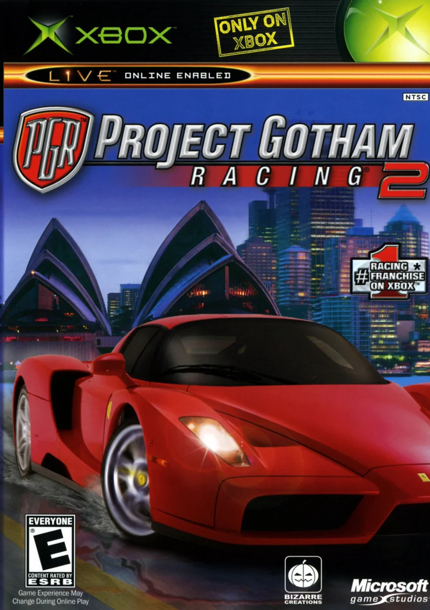 Box front for Project Gotham Racing 2 on Microsoft Xbox (North America)