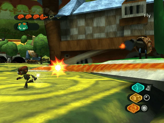 Gameplay screenshot for Psychonauts on Microsoft Xbox (Region not specified)