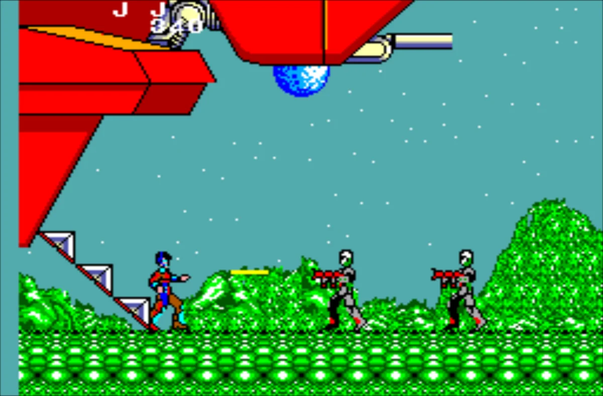 Gameplay screenshot for Zillion on Sega Master System (Region not specified)